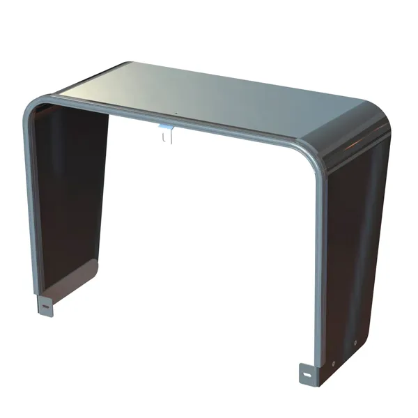 Techo de protección contra la intemperie V2C. Tejadillo metacrilato trydan.webp