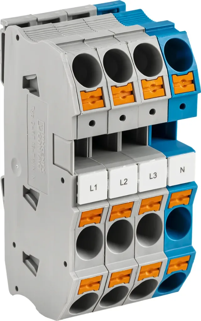 KIT BORNA DOBLE 16 MM2 Trifásica V.E. ESQUEMA 2