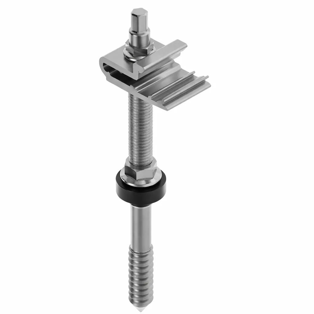 Fijación SUNFER S01 para cubierta inclinado de teja, madera y hormigón