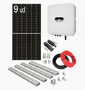 Kit solar autoconsumo 5000W Monofásico HÍBRIDO