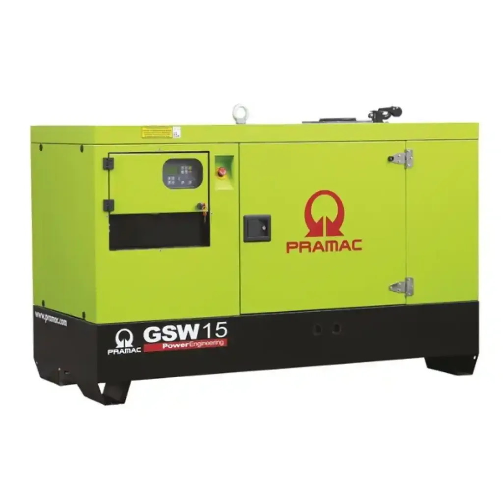 Generador eléctrico Pramac insonorizado 18-20 Kva Yanmar