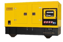 Generador eléctrico Ayerbe insonorizado 100-112 Kva Perkins agua