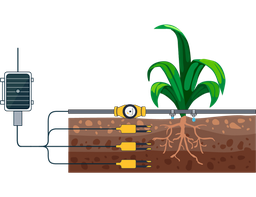 Módulo AgroBee-L H2O para lectura de suelo Agronic